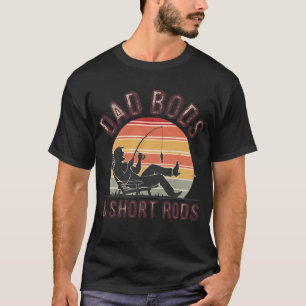 Dad-Bodies und kurze Ruten Lustiger Mann Angel-Lie T-Shirt