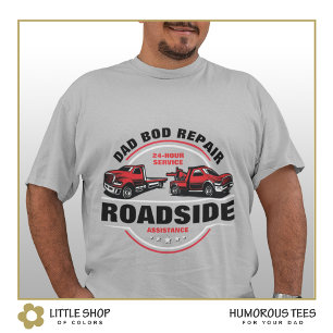 Dad-Body-Reparatur-Straßenrandhilfe Abschleppwagen T-Shirt