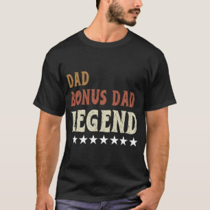 Dad Bonus Dad Legende - Klassisches Retro abgenutz T-Shirt