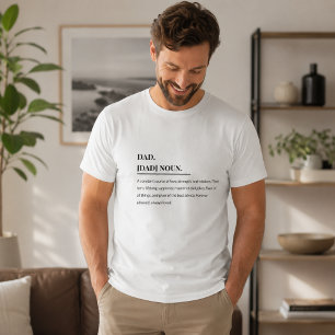 Dad-Definition 👨👧👦 Herzlicher Vater T-Shirt
