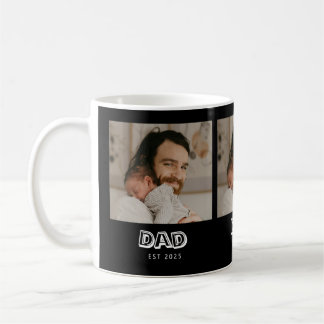 Dad Est Foto-Geschenk Neues Vater-Andenken Kaffeetasse