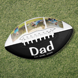 Dad Established 3 Photo Football