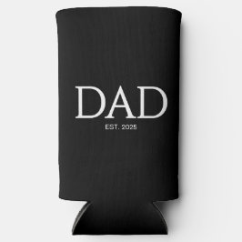 Dad Established Classic Caps Black Selters Dosenkühler