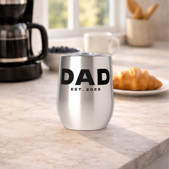 Dad Established New Dad Gift  (Von Creator hochgeladen)