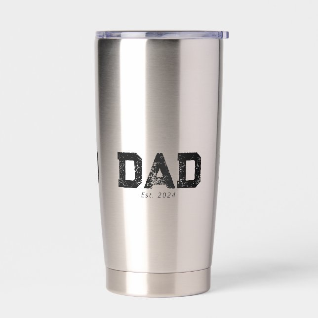 Dad Established New Dad Gift Thermobecher (Links)