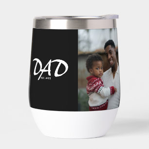 Dad Established Schrift Schwarz 2 Foto