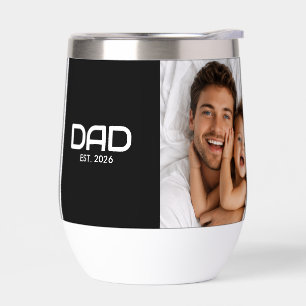 Dad Established Schrift Schwarz 2 Foto
