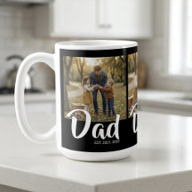 Dad Established Schrift Schwarz 3 Foto