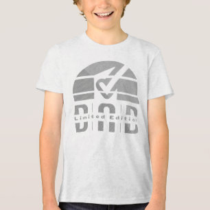 Dad Ever: Vaterschaft als eine alte visuelle Emoti Tri-Blend Shirt