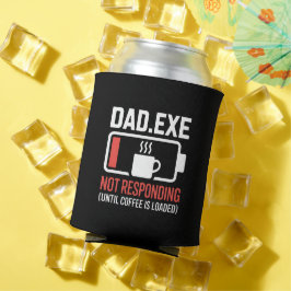 Dad.exe Kaffee Reagiert Nicht Tech Coder Getränk Dosenkühler