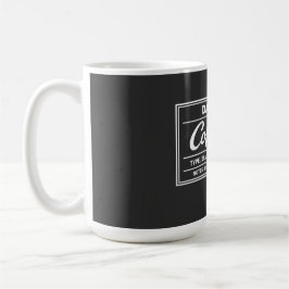 Dad Fuel Kaffee – Schwarz und Stark zum Vatertag Kaffeetasse
