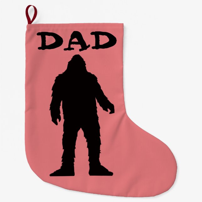 DAD FUNNY CHRISTMAS STOCKING  GROßER WEIHNACHTSSTRUMPF (Vorderseite)