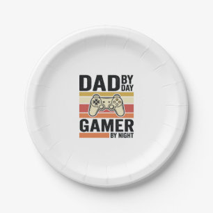 Dad Gamer Vintage Controller T-Shirt Design_1 Pappteller