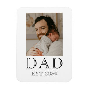 Dad gegründet Baby Foto Magnet