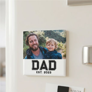 Dad Gegründet Foto-Geschenk Magnet