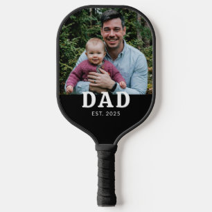 Dad Gegründet Foto-Geschenk Pickleball Schläger