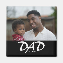 Dad Gegründet Foto-Geschenkmagnet