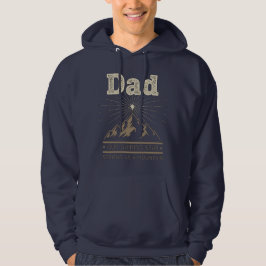 Dad Guiding Star Mountain Hoodie