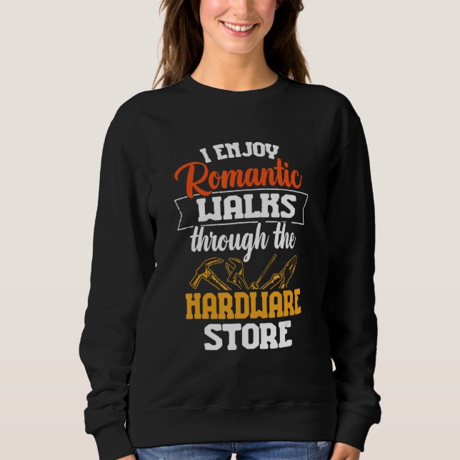 Dad  Handyman Hardware Store Tools Sweatshirt (Vorderseite)