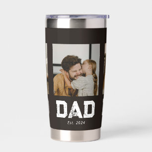 Dad hat Black Fun 3 Foto gegründet Thermobecher