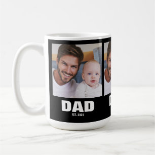 Dad hat Bold Black 3 Foto gegründet Kaffeetasse