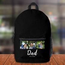 Dad hat modernes Schrift Schwarz 3 Foto eingericht