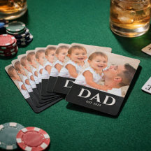 Dad hat modernes schwarzes Foto gegründet