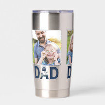 Dad hat Navy Blue Spaß 3 Foto gegründet
