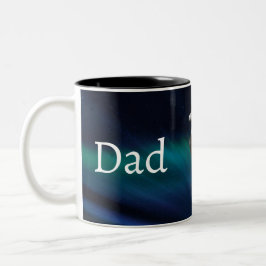 Dad Is Mentor Guide Strength & Heart Mug Eagle Zweifarbige Tasse