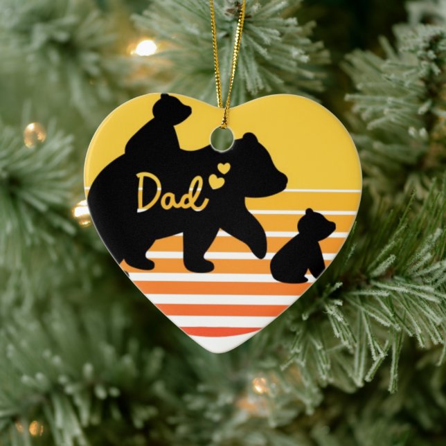 DAD KERAMIK ORNAMENT (Baum)