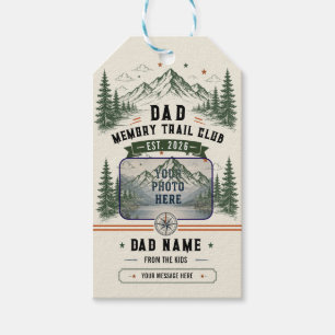 Dad Memory Trail Club Vatertag-Foto Geschenkanhänger