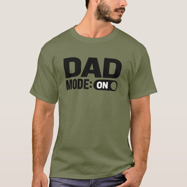 Dad-Modus: Ein - T-Shirt (Vorderseite)