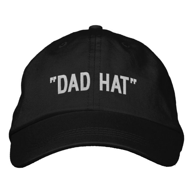 Dad-Mütze Bestickte Baseballkappe (Vorderseite)