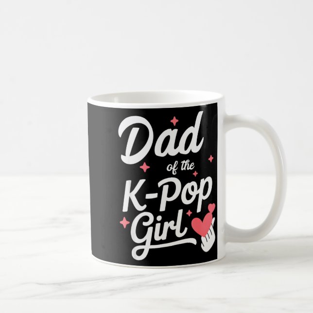 Dad Of The K P Girl K-p Fashion Men  Kaffeetasse (Rechts)
