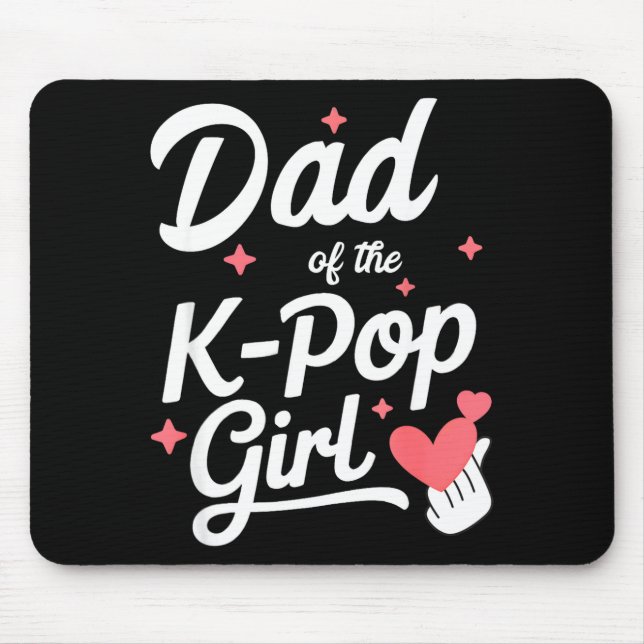 Dad Of The K P Girl K-p Fashion Men  Mousepad (Vorne)