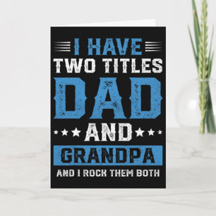 Dad Opa Shirt - Beste Opa-Shirts für Männer Fa Karte