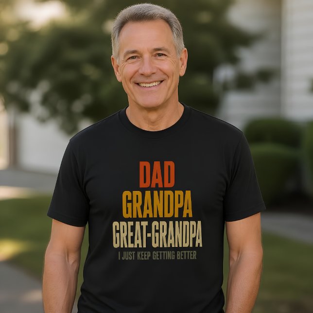 Dad Opa Urgroßvater T-Shirt (Von Creator hochgeladen)