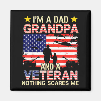 Dad Opa Veteran Vietnam Veteran Vintage für Magnet