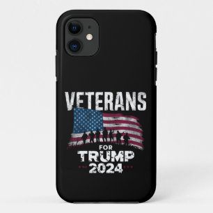 Dad Opa Veteranen Für Trump 2024 Amerikanische Fla Case-Mate iPhone Hülle