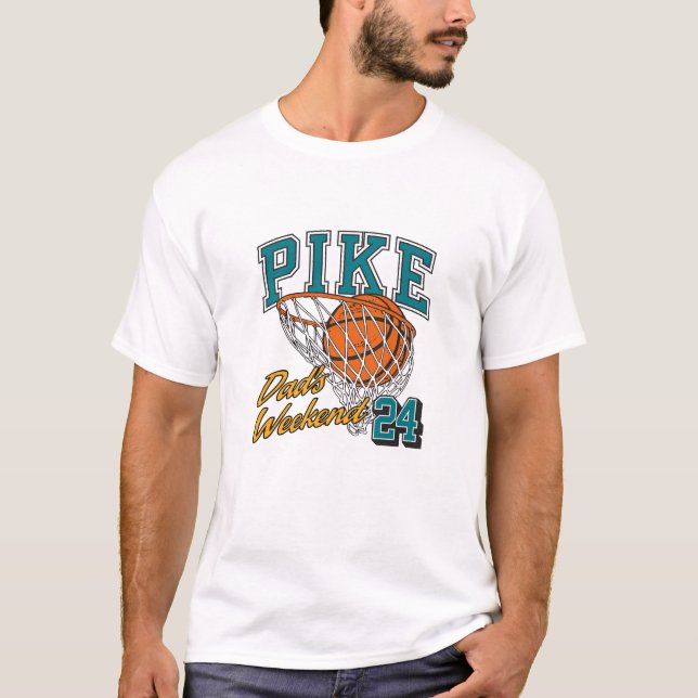 Dad’s Wochenend-Basketball 24 T-Shirt (Vorderseite)