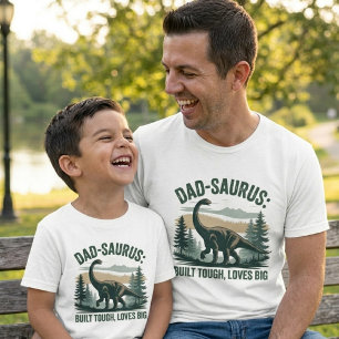 Dad-Saurus ist zäh, liebt großartig   Lustiger Din T-Shirt