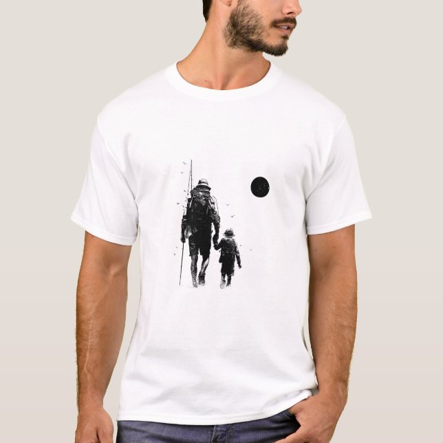 dad&son T-Shirt (Vorderseite)