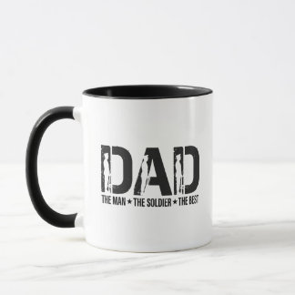 Dad The Soldier Memorial Day Hero Remembrance Tasse