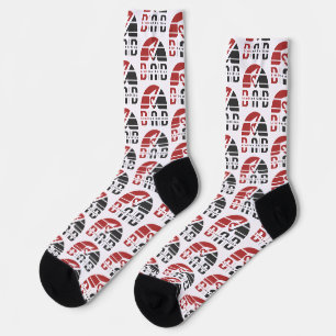 Dad Vintage & Retro: Vaterschaft als visuelle Emot Socken