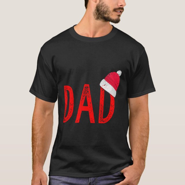 Dad - Xmas Pjs - Christmas Pajamas And Xmas Pj Fam T-Shirt (Vorderseite)