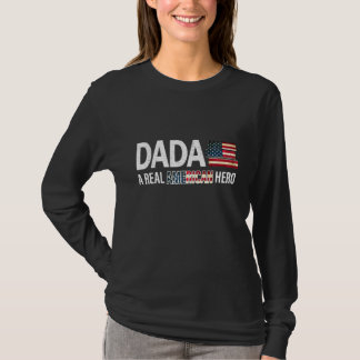 Dada A Real American Helden Vintage US-Flagge T-Shirt
