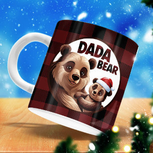 Dada Bear Baby Bear Weihnachten - Bestes Vater Ges Tasse