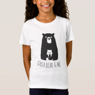 DADA BEAR & ME Vater Kids Daughter Son Dada Bear T-Shirt