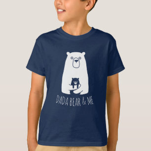 DADA BEAR & ME   Vater Kids Daughter Son Dada Bear T-Shirt