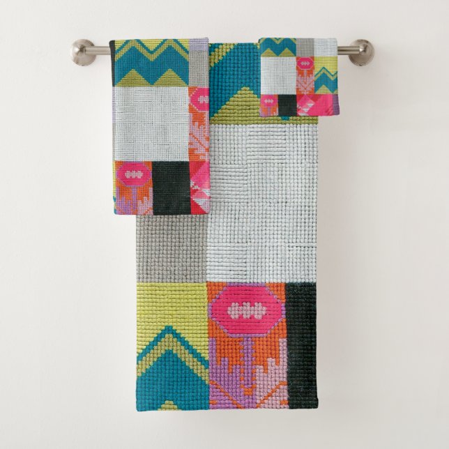 Dada Blume Garden | Sophie Taeuber-Arp | Badhandtuch Set (Insitu)